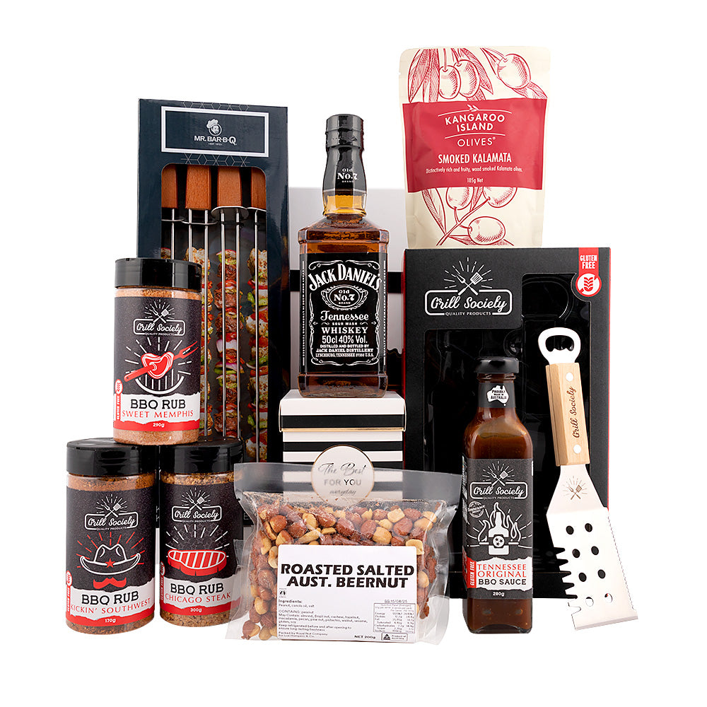THE JACK AND GRILL BBQ HAMPER - NEW!!